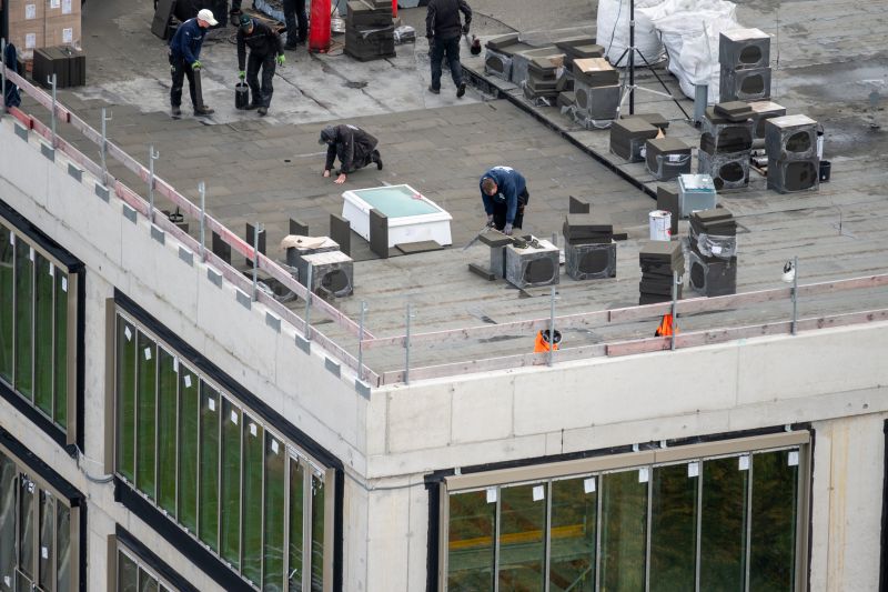 Building Cladding Installation detail
